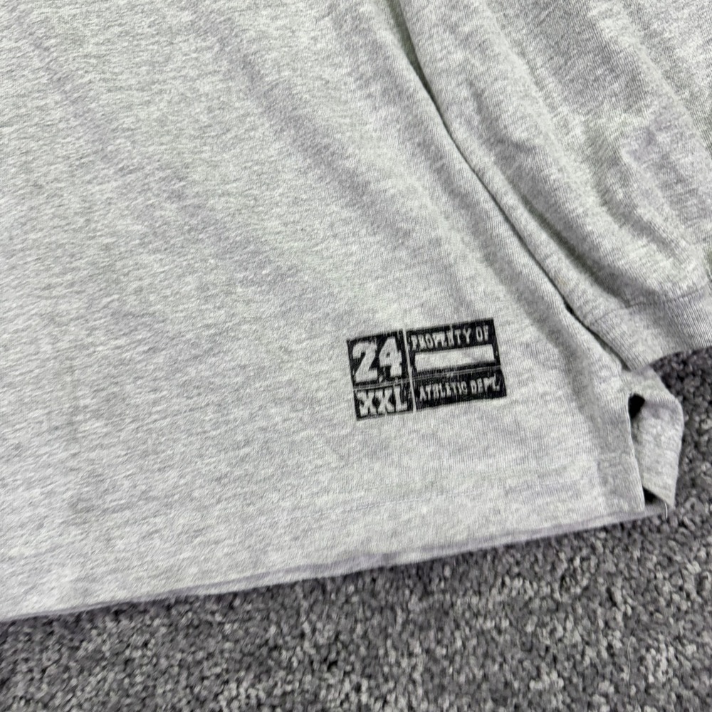 Cadre Athletic Shirt Mens XL Gray Long Sleeve 24 Jersey Football Graphic Casual - Picture 4 of 12